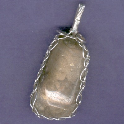 Sunset in a Sand Storm Pendant - Handcrafted Jewelry