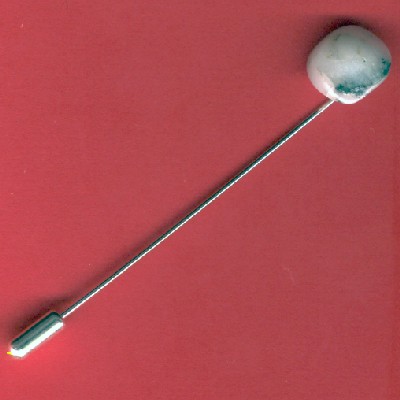 Washington State Beach Agate Stick Pin - Handcrafted Jewelry